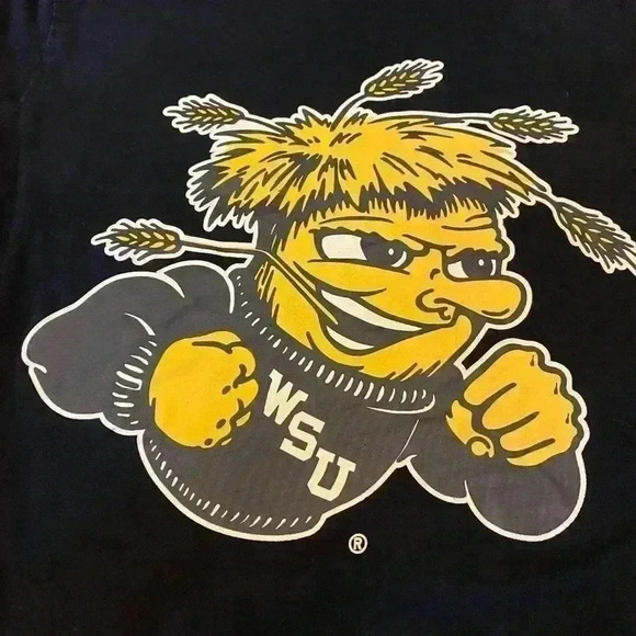 Wichita State Shockers Flying Colors Glow in the Dark size Small color Black - Picture 2 of 5